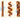 Illustration of straight, curly and braided bully stick shapes