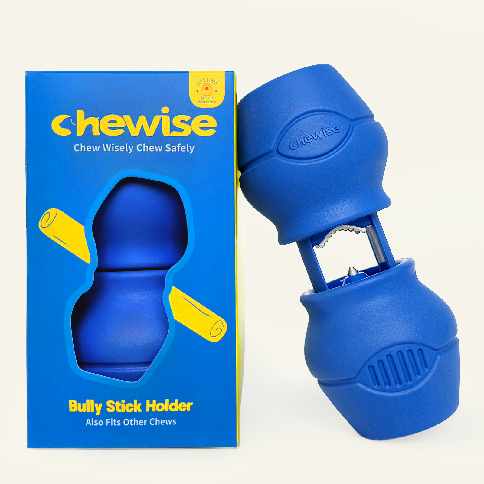 Chewise Bully Stick Holder - Blue