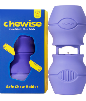 Chewise Bully Stick Holder - Extra Large - Purple