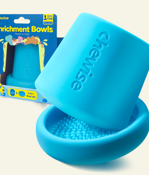 Chewise Enrichment Bowl Set - Blue